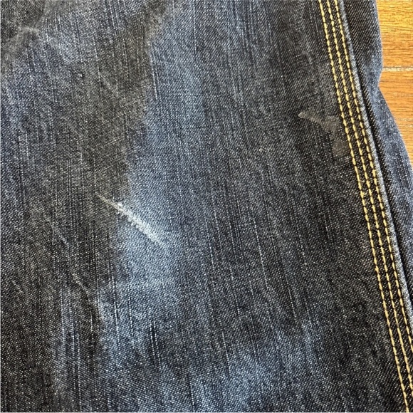 Levi’s 514 Jeans Mens Size 36x34 Blue Denim Slim Straight Carpenter Y2K Workwear - Picture 10 of 13